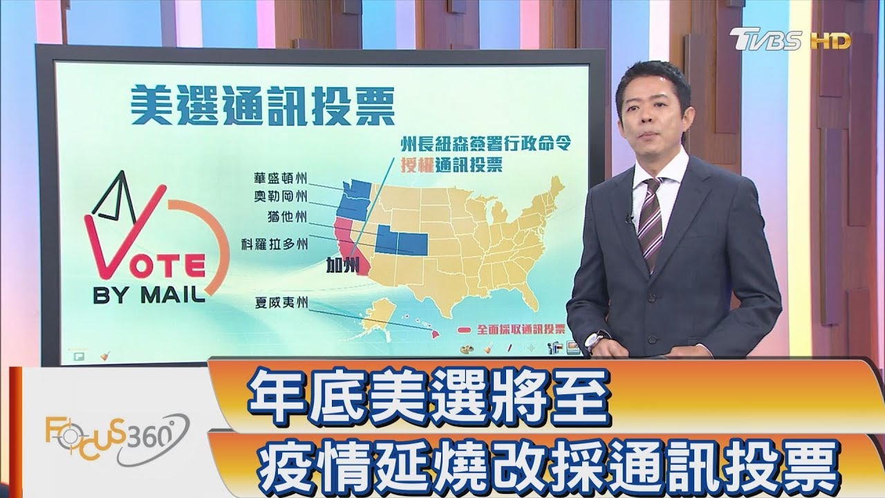年底美選將至 疫情延燒改採通訊投票