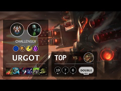 Urgot Top vs Renekton - EUNE Challenger Patch 10.13
