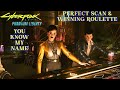 Perfect Scan & Winning Roulette against Aurore & Aymeric - Cyberpunk 2077 Phantom Liberty