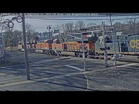 1- 14-2019 11:00 BNSF 8244, 7067, 8182 CSX 5237 BNSF 6925 K160