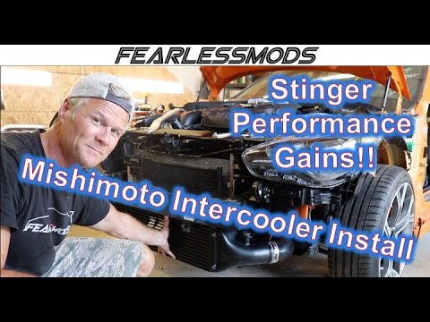Kia Stinger GTS Ep. 11: Mishimoto Intercooler Install!