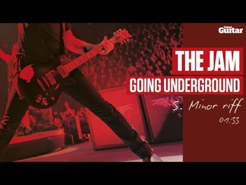 Guitar Lesson: The Jam 'Going Underground' -- Part Five -- Minor Riff (TG217)