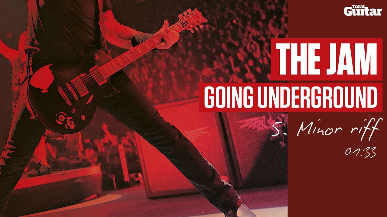 Guitar Lesson: The Jam 'Going Underground' -- Part Five -- Minor Riff (TG217) - YouTube