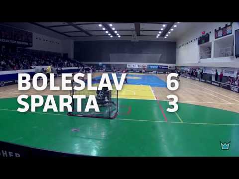 22. KOLO TIPSPORT SUPERLIGY 2016/17: Technology Florbal MB - ACEMA Sparta Praha 6:3