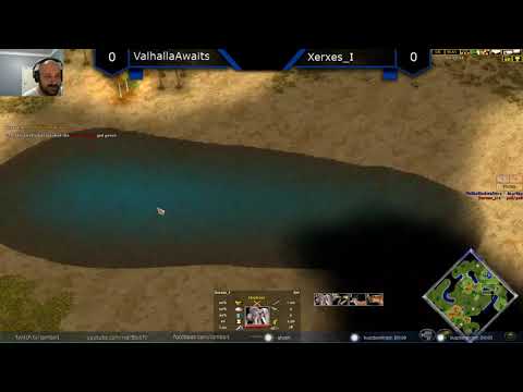 ValhallaAwaits (Gaia) vs Xerxes_I (Set) - Age of Mythology: The Titans (Game 1)