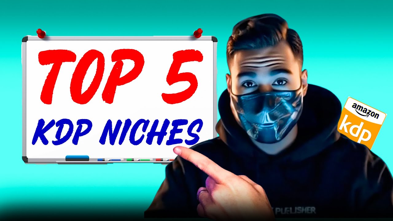 Top 5 Amazon KDP Niches to Sell in 2025 (Untapped & High Profit)
