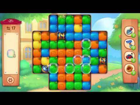 farmscapes gameplay - unlocking bubble feature - 2 levels of bubble feature
