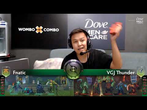 Fnatic vs VGJ Thunder Game 2 (Bo2) | The international 8 | Group Stage Day 1