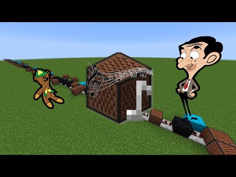 EPIC Minecraft: Unbelievable Mr. Bean Note Block Mashup!