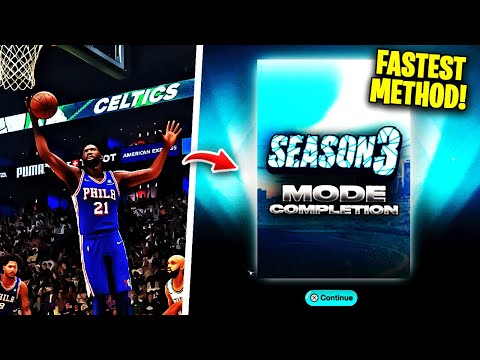 Fastest Modes to Complete for a MODE COMPLETION PIECE in NBA 2k26 MYTEAM Season 3!