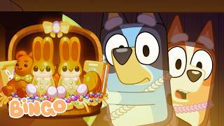 Bingo & Bluey Find The Hidden Easter Chocolate 🐰🍫🧡 | Bingo - Official Channel