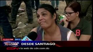 Continúa búsqueda de víctimas por deslizamiento de tierra en Santiago. Resumen desde zona norte RD