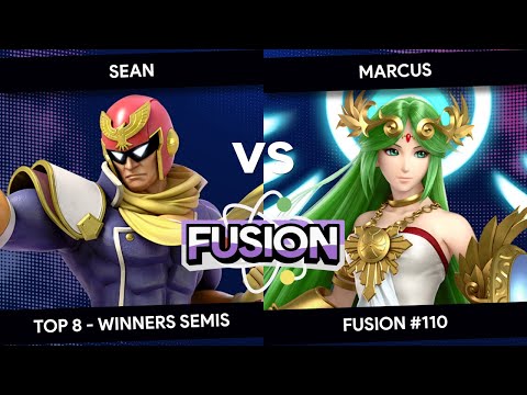 Fusion #110 - Sean (Captain Falcon) vs Marcus (Palutena) - Top 8 - Winners Semis