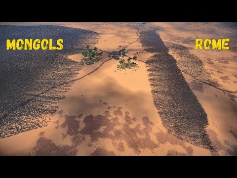 Roman Legion vs 410,000 Mongolian Soldiers - UEBS 2