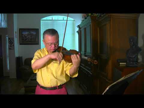 ACCOLAY Concerto No 1 in A Minor Violin Solo Guangxun Hua