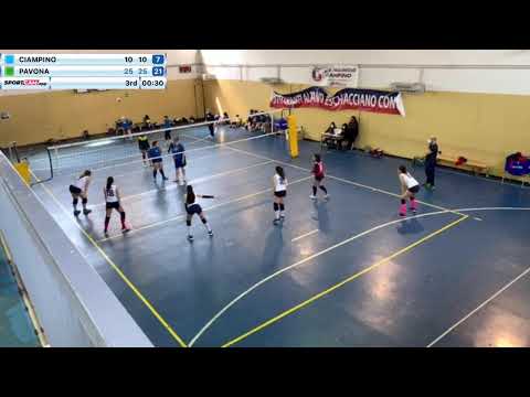 Gara coppa italia divisione fem CIAMPINO vs PAVONA - 25/04