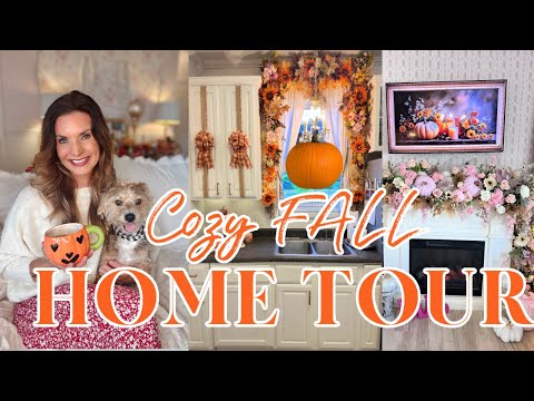 🍂My Cozy FALL HOME TOUR 2025🍂 I Love Fall Olivia’s Romantic Home DIY 