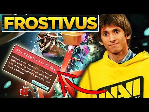 Na`Vi First Time on Frostivus Event - Dendi, GeneRaL, SoNNeikO and Crystallize - Dota 2