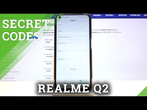 Secret Codes for REALME 7 – Hidden Mode / Calendar Storage / IMEI Status
