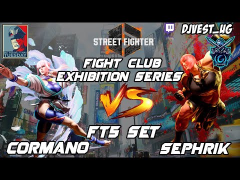 Street Fighter 6 Fight Club Exhibition Series - Cormano VS Sephrik FT5 Set