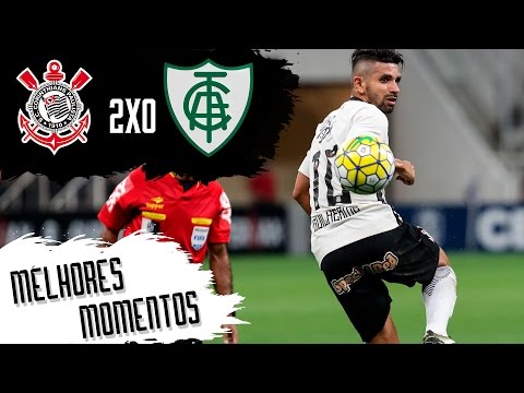 Corinthians 2x0 América-MG - Melhores Momentos - Campeonato Brasileiro 2016