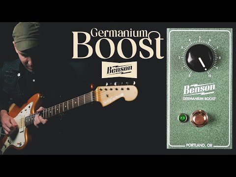 Benson Amps Germanium Boost - Seafoam Green image 4