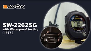 SB-2262SG BRUSHLESS HiVolt Digitální servo - LOW PROFILE/WATERPROOF (32kg-0,065s/60°)