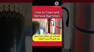 How to Clean and Remove Bad Smell From Thermos #viral #short