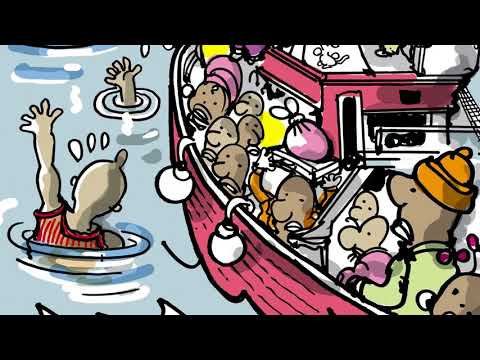 Réfugiés syriens – Interview de Plantu pour l'exposition Plantu, 50 ans de dessin de presse