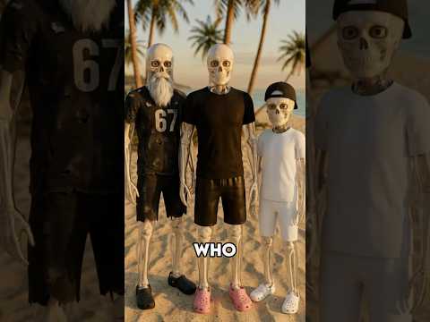 Who survives longest on this island old, dumb or kid? #shorts #challenge