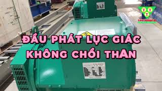 Dinamo Lục Giác Không Chổi Than - Liên hệ 0918 026 532