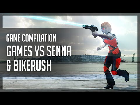 [C&C3: Kane's Wrath] Game Compilation - Games Vs. Senna` & BikeRush [4K 60]