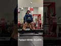 Fastest 485lbs Deadlift