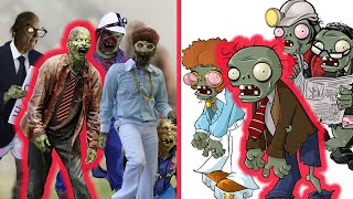 Plants vs Zombies All Characters in Real Life Animated