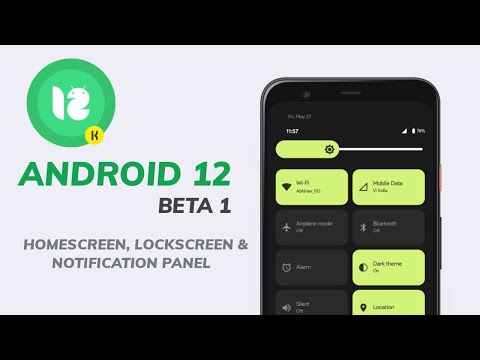 Android 12 BETA for KLWP Video