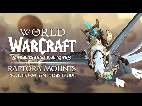 The 3 Raptora MOUNTS of Protoform Synthesis & How to CREATE Them | Patch 9.2