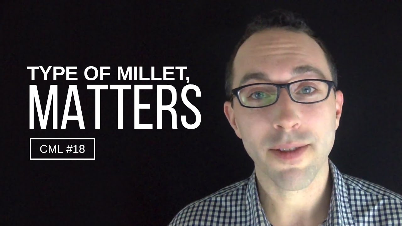 Why It Matters What Type of Millet You Eat | Chris Masterjohn Lite - YouTube