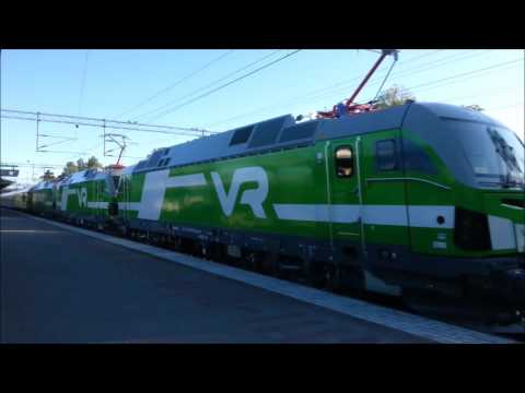 Sr3 - Siemens Vectron test train passing Kerava