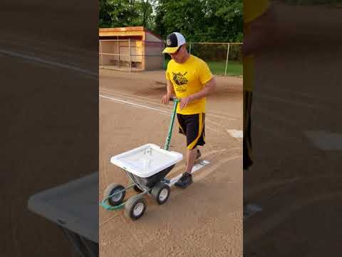 YouTube video about: How to line baseball field?