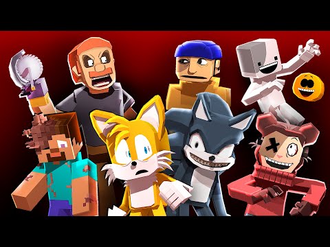 REMIX Version of Lyrics Animated | FNF Lyrics Mashup