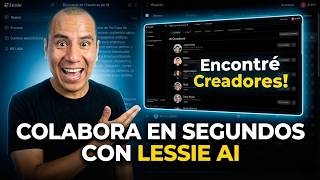 Esta IA Encuentra Creadores, Clientes y Leads en Segundos | Lessie AI