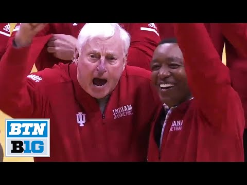 Bob Knight Returns to Assembly Hall | Indiana Hoosiers | B1G Basketball