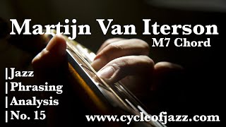 【No.15】Jazz Phrasing Analysis  Martijn Van Iterson