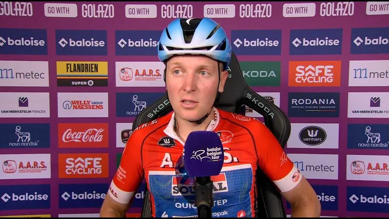 Baloise Belgium Tour - Tim Merlier's post-race interview after sprint victory: It was a bit tricky!
