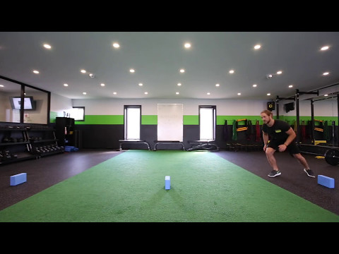 Off-Ice Goalie Training:  T Drill