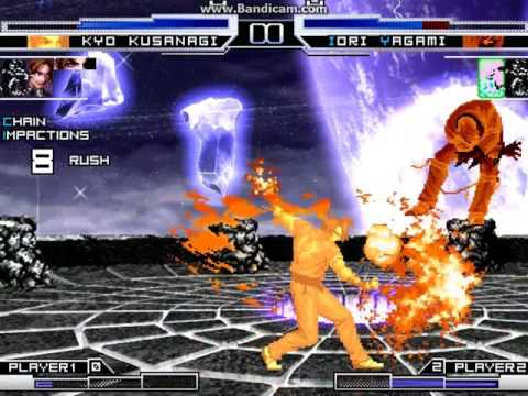 [KOF MUGEN -Epic Battle - Kyo Kusanagi Team VS Iori Yagami Team