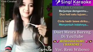 Download lagu MEMANDANGMU  Karaoke  Duet Mesra Goyang Bareng Reni Wibowo mp3