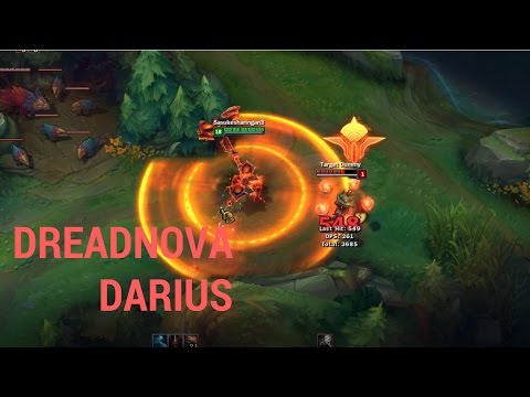 Dreadnova Darius Skin Spotlight - PBE First Look - League of Legends