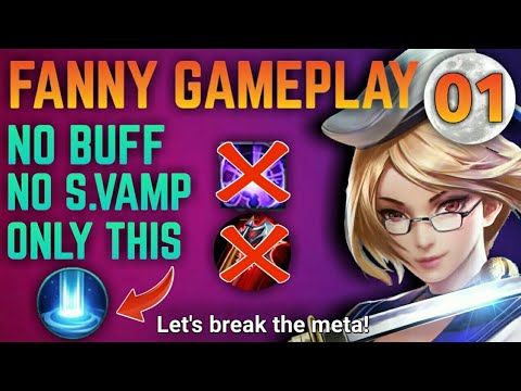 Fanny Gameplay #1 | Arrival Fanny the Turret Sniper | New Meta Build | JaiBurrito | Mobile Legends