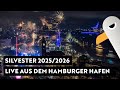 Silvester Feuerwerk Hamburg 2025 2026 Live über Den Landungsbrücken